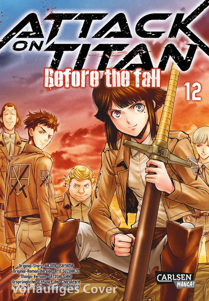Attack on Titan Before the Fall 12