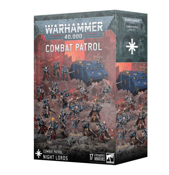 Warhammer 40,000: 73-432 Night Lords Combat Patrol 2026