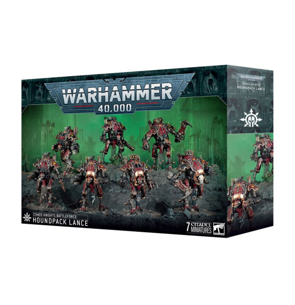 Warhammer 40,000: 43-104: Streitmacht der Chaosritter: Hundemeute-Lanze DE