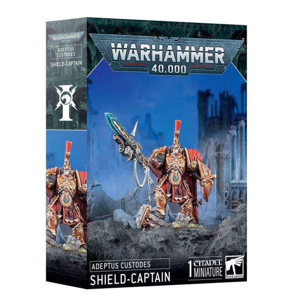 Warhammer 40,000: 01-21 Adeptus Custodes - Schildkommandant / Shield Captain 2024