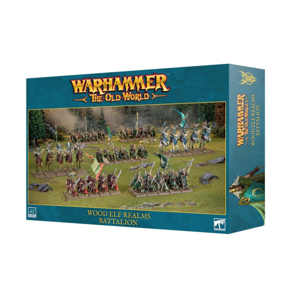 Warhammer the Old World: 13-109 Wood Elf Realms - Battalion 2025