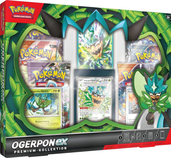 Pokemon TCG: Ogerpon EX Premium Kollektion