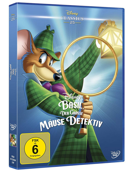 DVD Disney Classics 25: Basil - Der große Mäuse Detektiv
