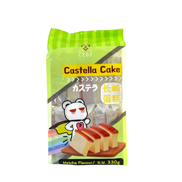 Snack: Castella Cake / Schaumkuchen - Matcha Flavour 330g