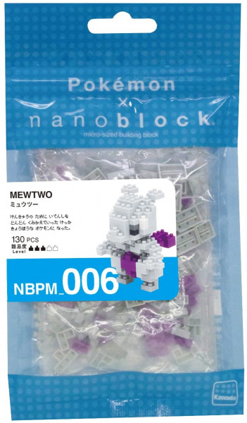nanoblock nbpm-006: Pokemon - Mewtu
