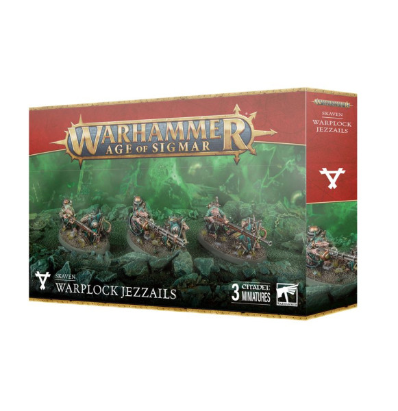 Warhammer Age of Sigmar: 90-53 Skaven - Warplock Jezzails 2024