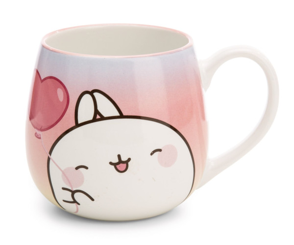 Molang - Tasse Molang mit Herzballon 400ml