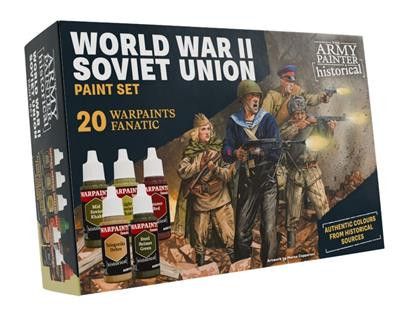 The Army Painter - Warpaints Historical WWII Soviet Union Paint set