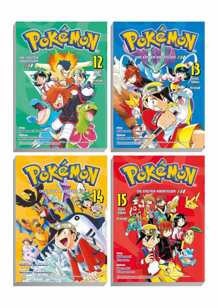 Pokemon - Manga Bundle 04 (Band 12-15)