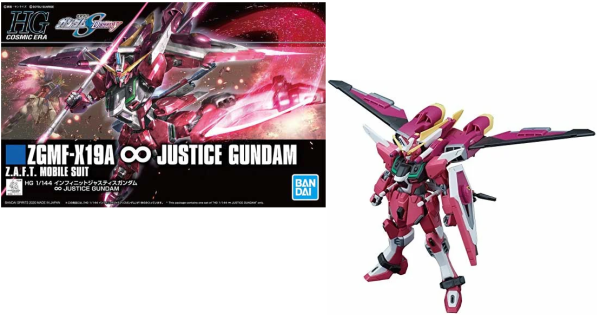 Model Kit: HG Gundam Cosmic Era 231 - ZGMF-X19A Infinity Justice Gundam Z.A.F.T. 1/144