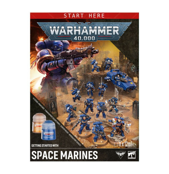 Warhammer 40,000: 60-52 Getting Started with Space Marines
