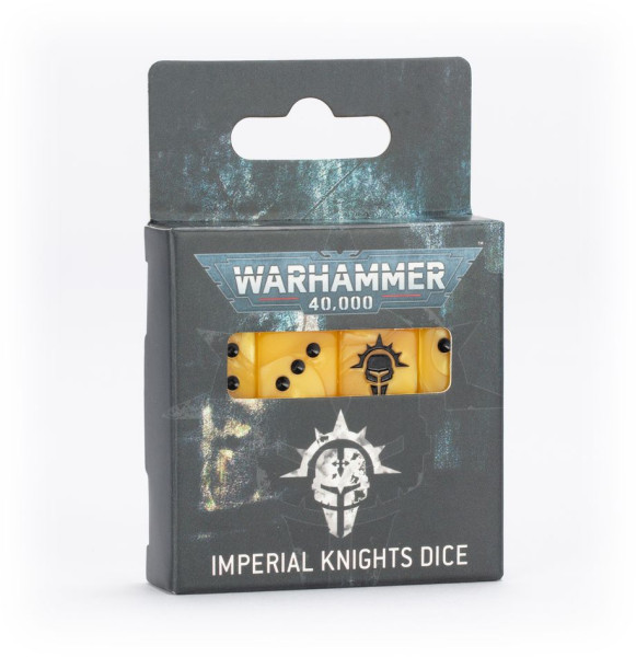 Warhammer 40,000: 54-18 Imperial Knights - Würfelset / Dice Set 2025