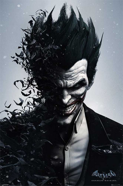 Poster: C06 Batman Arkham Origins Joker 91,5 x 61 cm