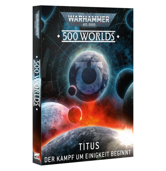 Warhammer 40,000: 500 Worlds - Titus Der Kampf um Einigkeit beginnt Schuber 2026