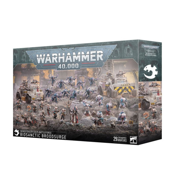 Warhammer 40,000: 38-03 Genestealer Cults - Battleforce Biosanctic Broodsurge 2024