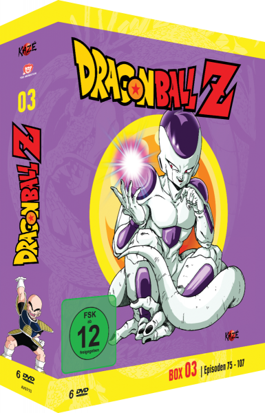DVD Dragonball Z - Box 03 (Ep. 075-107)