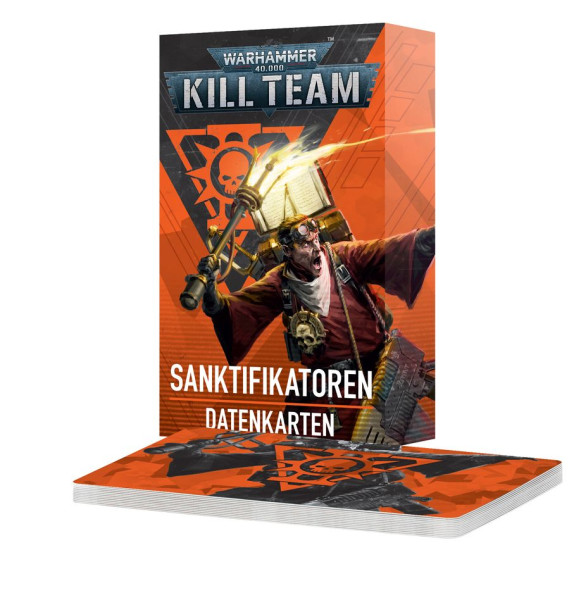 Warhammer 40,000: 102-59 Kill Team - Sanctifiers Datenkarten / Datacards 2025 DE