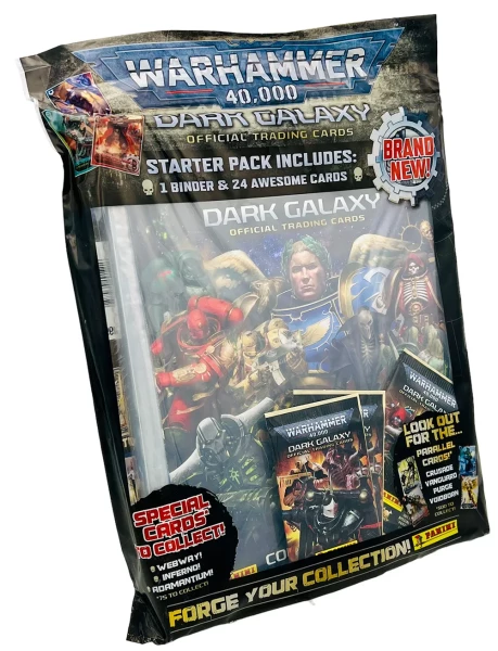 Panini Trading Cards - Warhammer 40,000: Dark Galaxy - Starterset + Sammelordner
