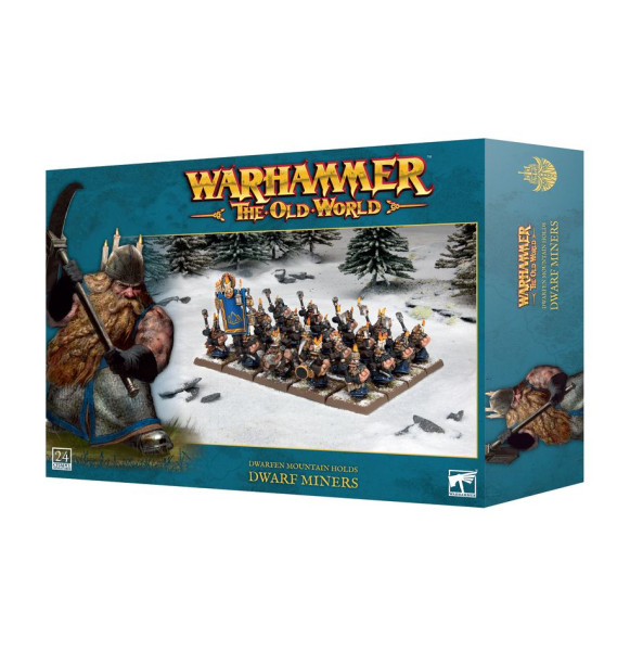 Warhammer The Old World: 10-12 Dwarfen Mountain Holds - Dwarf Miners 2024