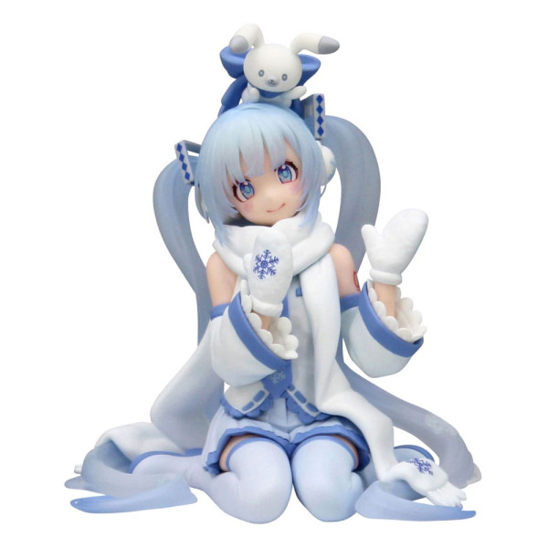Figure: Hatsune Miku Noodle Stopper PVC Statue Snow Miku Sky Town 10th Ver. 10 cm