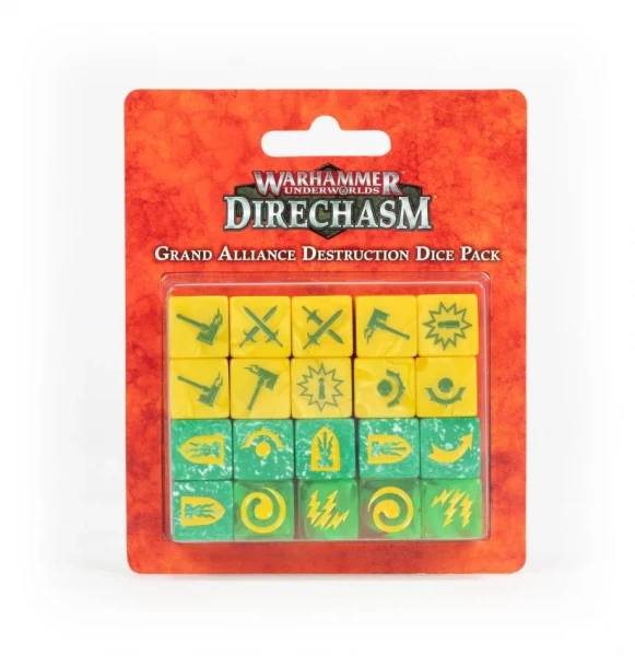 Warhammer Underworlds: 110-13 Direchasm - Dice: Grand Alliance Destruction Dice Pack