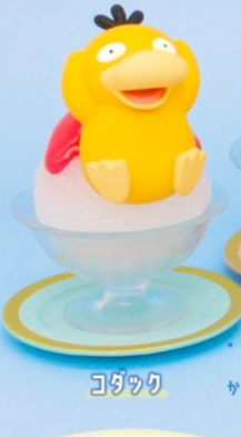 Figure: Pokemon Gashapon - Yumm Sweets 02 Collection 01 - Enton / Psyduck 4cm