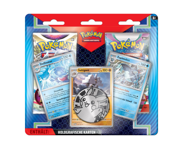 Pokemon TCG: Blister 2er-Pack Enhanced Aoril 2024 - Saltigant, Definator, Espinodon