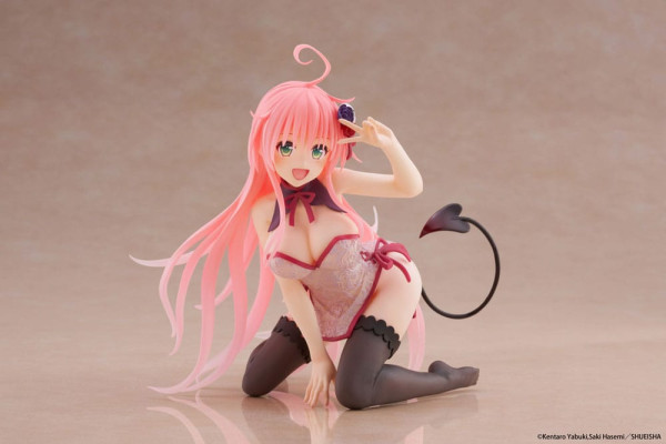 Figure: To Love-Ru Darkness PVC Statue Desktop Cute Figure Lala Chinese Dress Ver. 13 cm