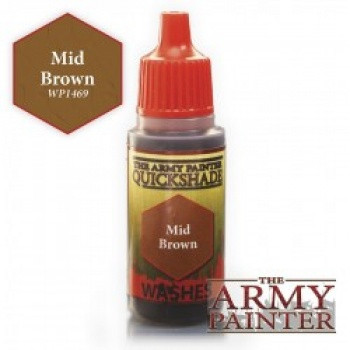 The Army Painter - Quickshade Washes: Mid Brown