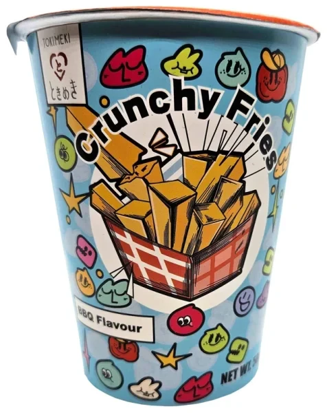 Snack: Crunchy Potato Fries - BBQ Flavour 50g