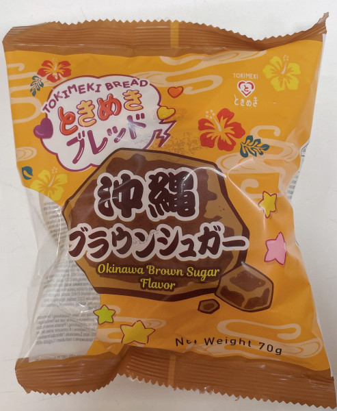 Snack: Tokimeki Bread - Okinawa Brown Sugar Flavor / Brauner Zucker 70g