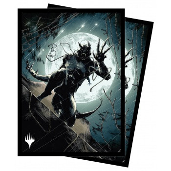 UP - Standard Sleeves for Magic: The Gathering - Innistrad Midnight Hunt V2 (100 Sleeves)