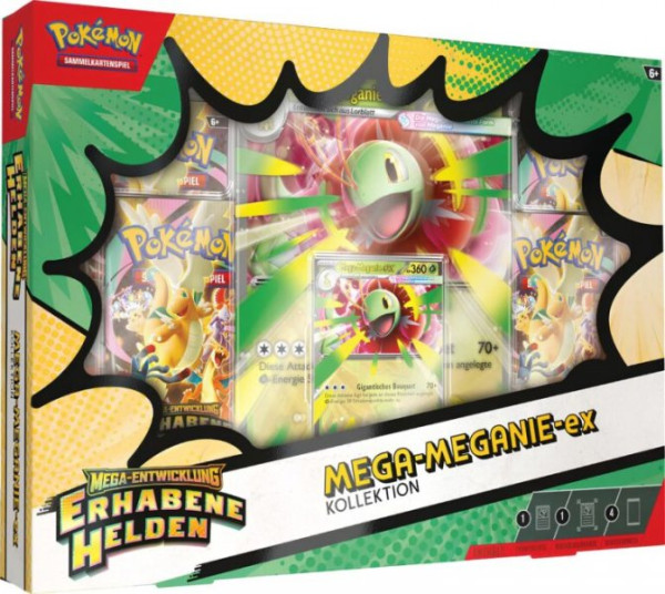 Pokemon TCG: ME2.5 Erhabene Helden - Mega Meganie EX Kollektion