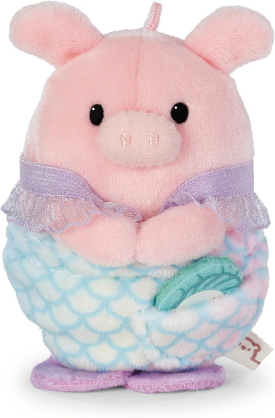 Mymochi 3in1 - Schwein Onk mit Muschel und Meerjungfraukostüm in Geschenkbox 8cm