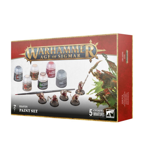 Warhammer Age of Sigmar: 60-09 Skaven + Paint Set 2024