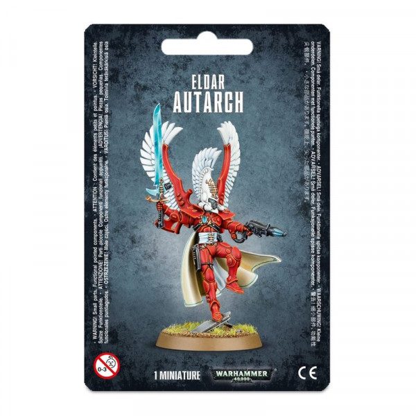 Warhammer 40,000: Eldar Autarch with Power Weapon