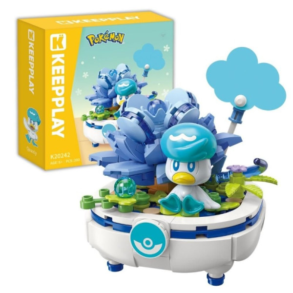 Bausatz: Pokemon Block Plant Series 02 - Kwaks / Quaxly