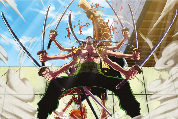 Poster EP10 One Piece - Zoro vs Kaku 91,5 x 61 cm