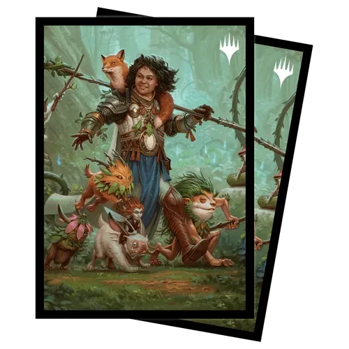 UP - Wilds of Eldraine 100ct Deck Protector Sleeves B for Magic: The Gathering