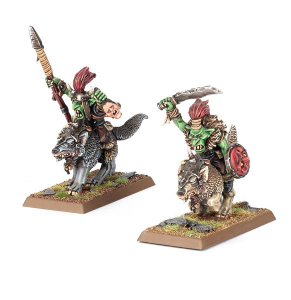 Warhammer The old world: Orc & Goblin Tribes - Goblin Wolf Rider Bosses 2024