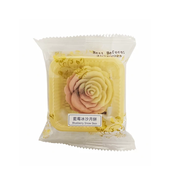 Snack: Chinese Moon Cake - Blueberry Snow Skin 45g