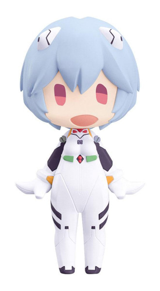 Figure: Rebuild of Evangelion HELLO! GOOD SMILE Actionfigur Rei Ayanami 10 cm