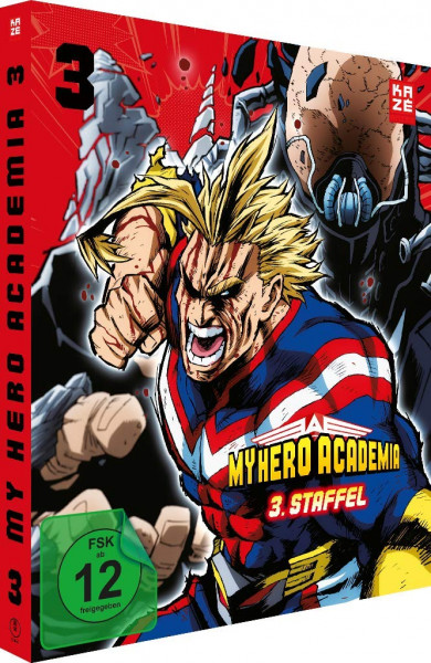 DVD My Hero Academia Staffel 3 Vol. 03
