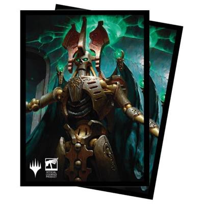UP - WARHAMMER 40K COMMANDER DECK 100CT SLEEVES Necrons FOR MAGIC: THE GATHERING