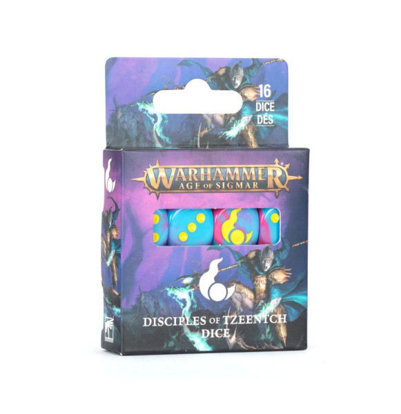 Warhammer Age of Sigmar: 65-39 Disciples of Tzeentch - Würfelset / Dice Set 2026