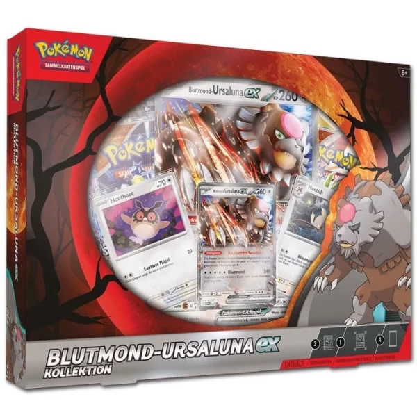 Pokemon TCG: Blutmond Ursaluna EX Kollektion