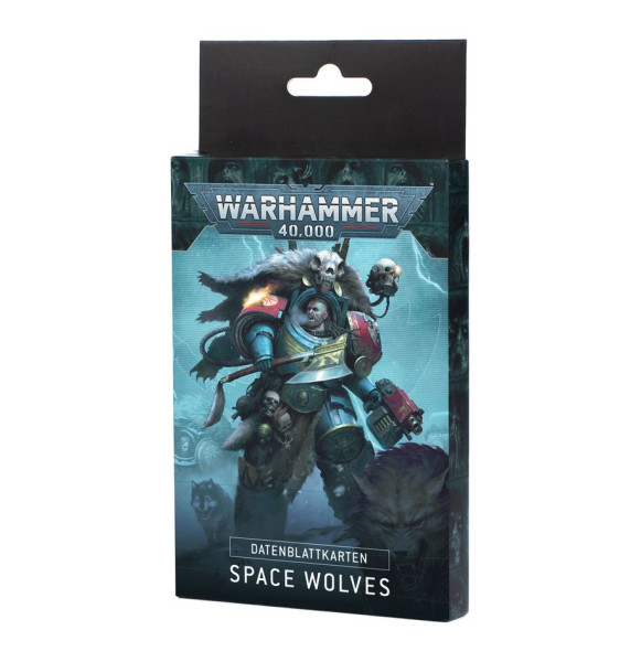 Warhammer 40,000: 53-02 Space Wolves - Datenblattkarten 2025