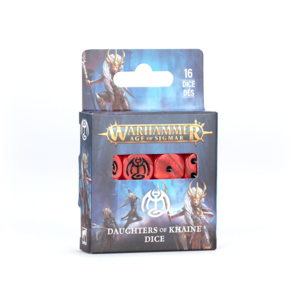 Warhammer Age of Sigmar: 85-23 Daughters of Khaine - Würfelset / Dice Set 2026