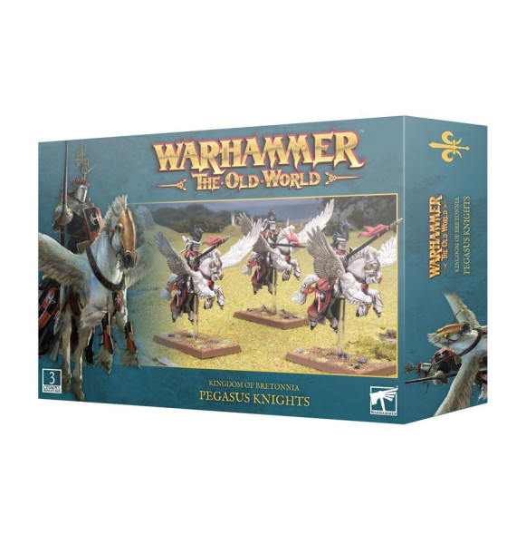Warhammer The Old World: 06-09 Kingdom of Bretonnia - Pegasusritter / Pegasus Knights 2024