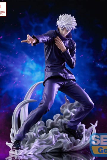 Figure: Jujutsu Kaisen Luminasta PVC Statue Satoru Gojo Hollow Purple (Kyoshiki Murasaki) 21 cm
